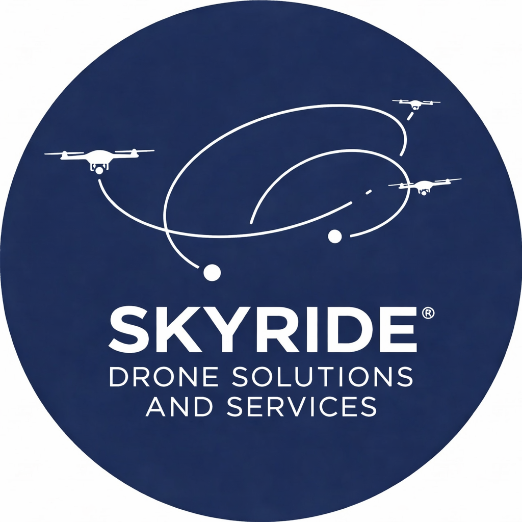 SkyRide Drone Solutions & Services Logo